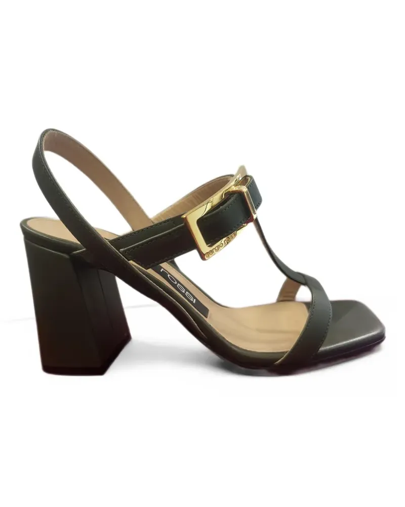 Sergio Rossi SR Nora Sandalen mit Schnalle - Grün Grün