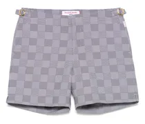 x 007 Bulldog Badeshorts - Schwarz