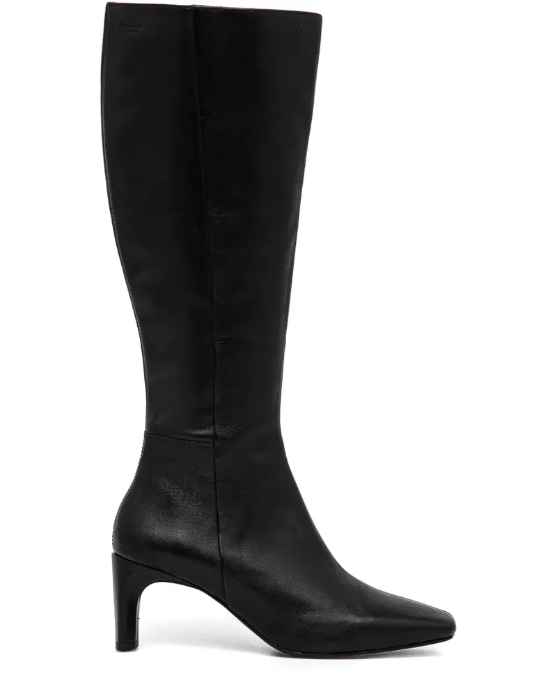 Vagabond Kniehohe Vendela Stiefel 70mm - Schwarz Schwarz
