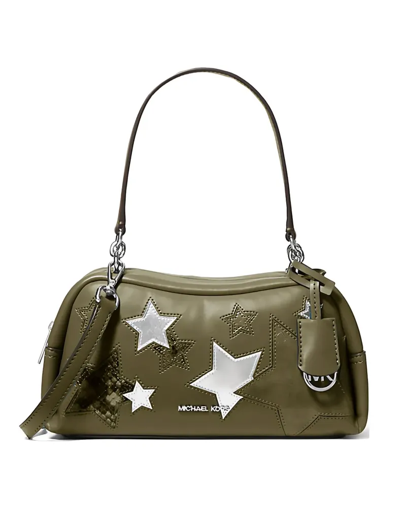 Michael Kors small Cecily star-appliqué shoulder bag - Grün Grün