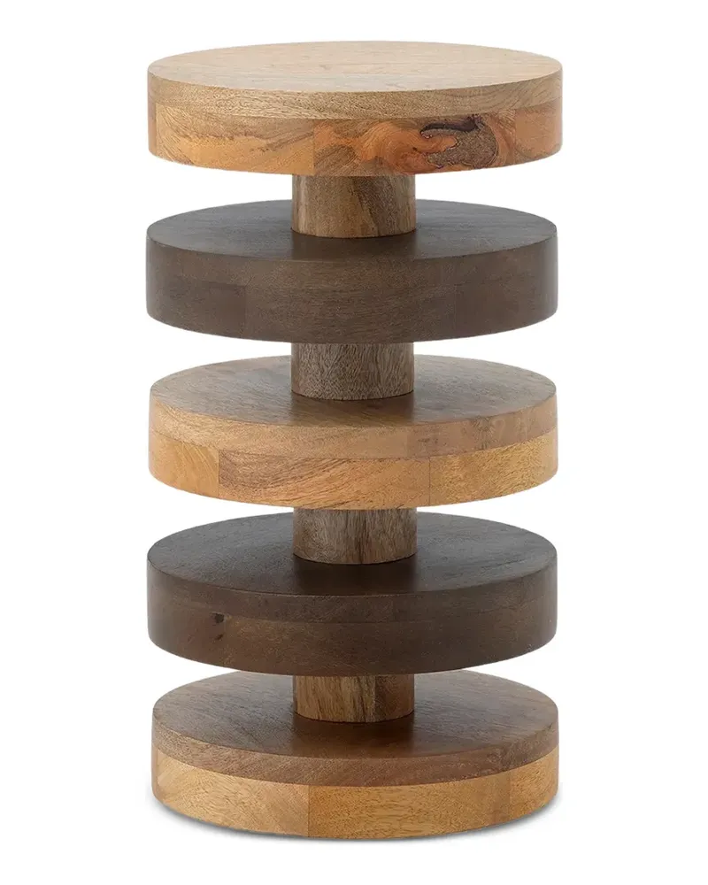 Bloomingville Runder Franka Beistelltisch - Braun Braun