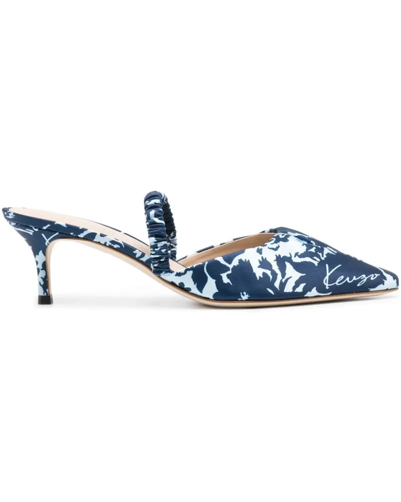 Kenzo Mio Mules 55mm - Blau Blau