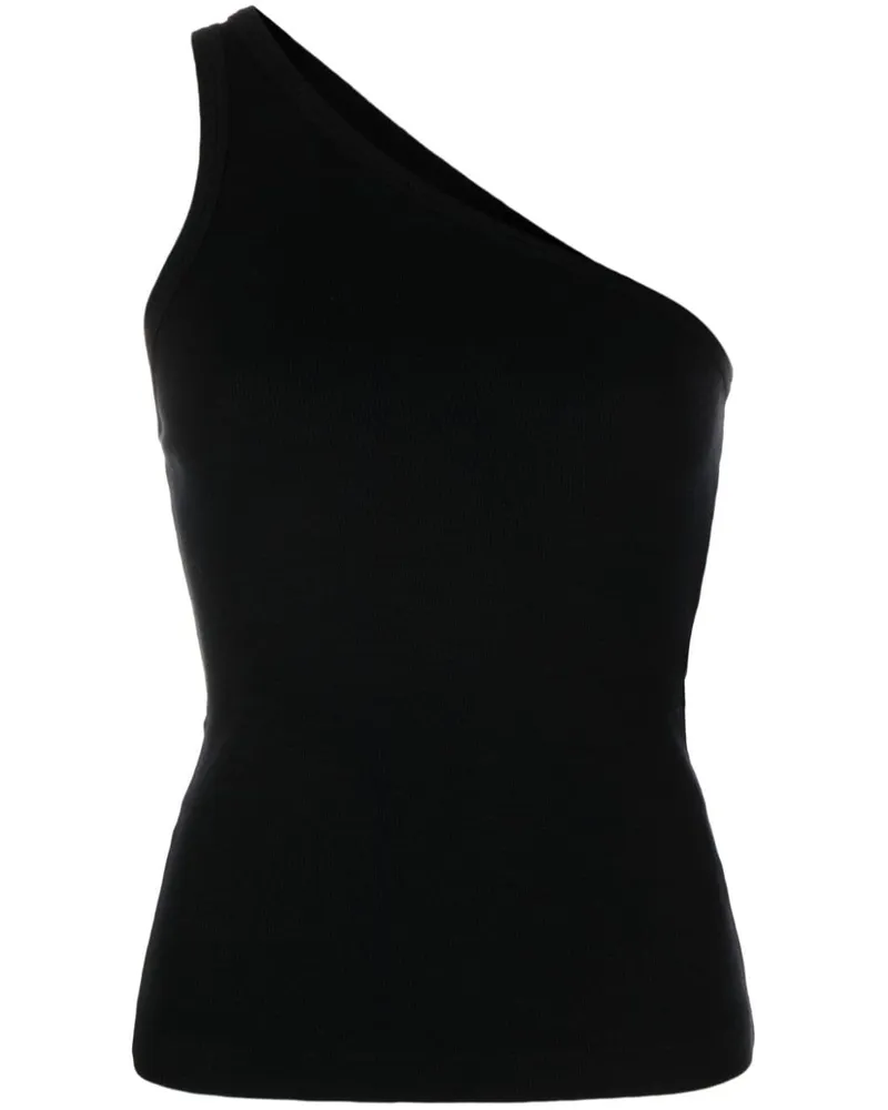AGOLDE Asymmetrisches Tanktop - Schwarz Schwarz