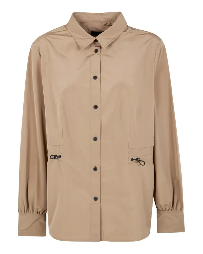 Moncler Hemd mit aufgesetzter Tasche - Nude Nude