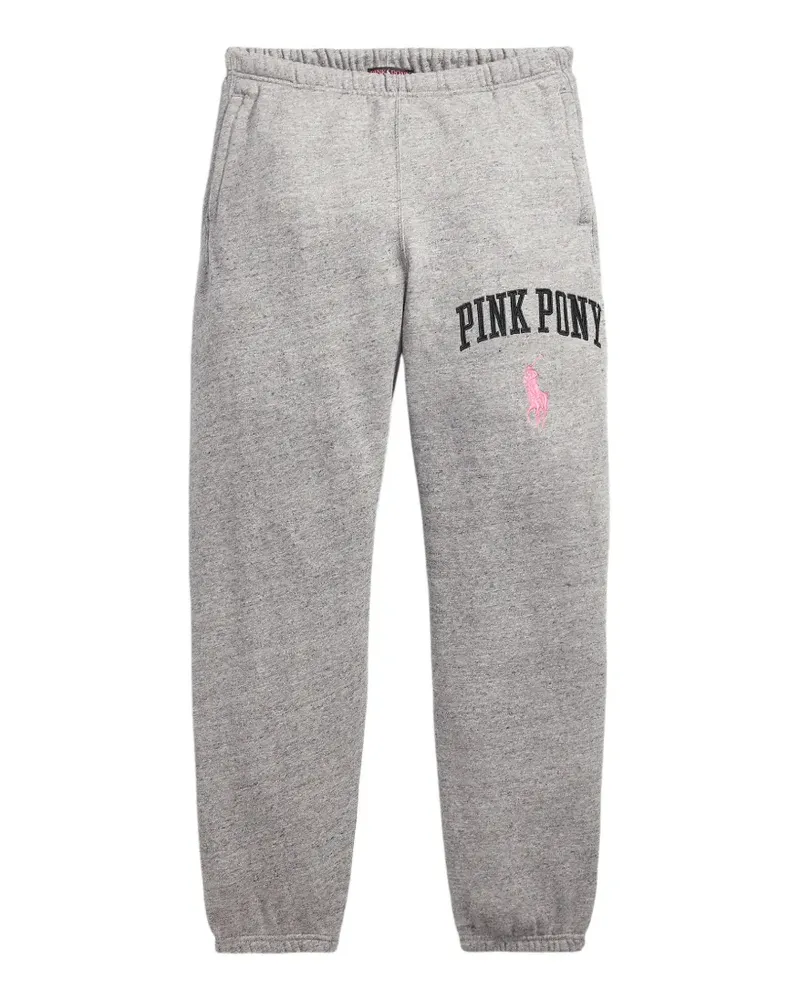Ralph Lauren Pink Pony fleece sweatpants - Grau Grau