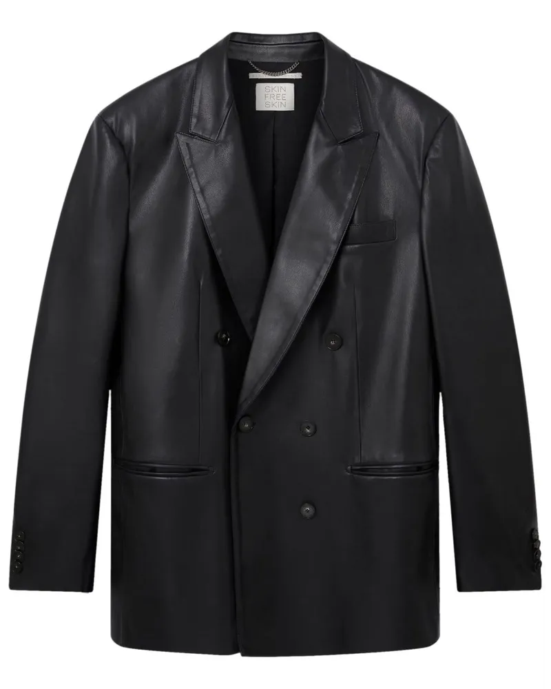 Stella McCartney Doppelreihiger Blazer Schwarz