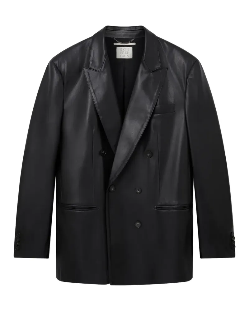 Stella McCartney Doppelreihiger Blazer - Schwarz Schwarz