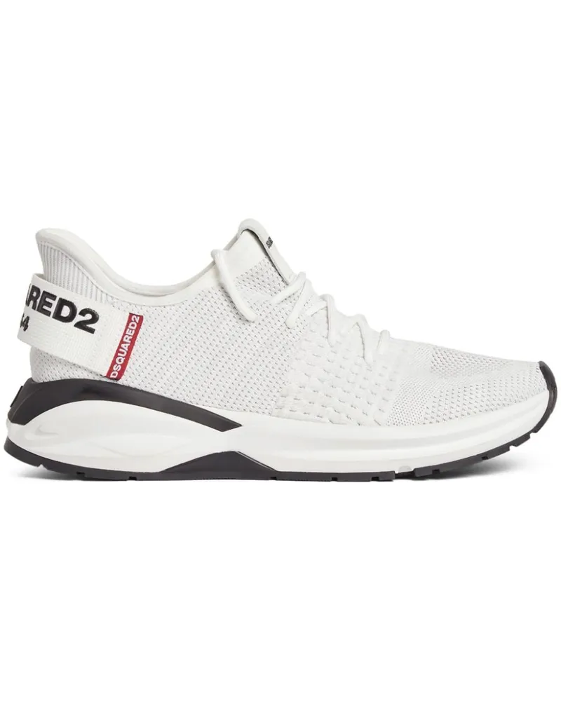 Dsquared2 Sneakers mit Logo-Band - Weiß Weiß