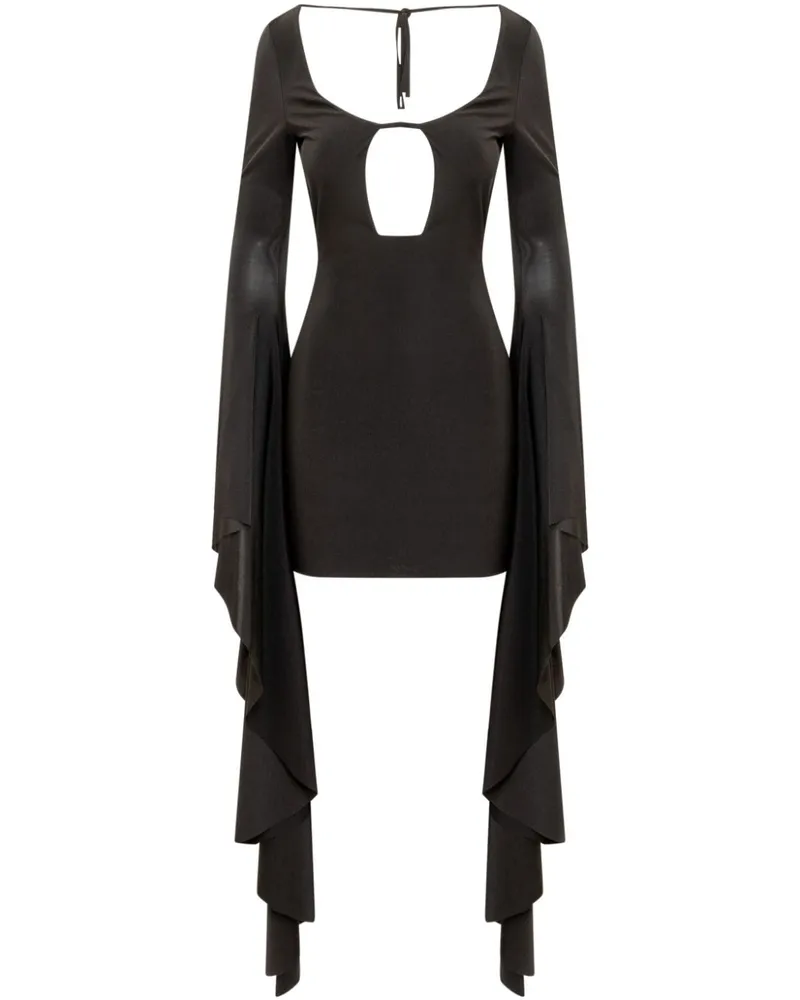 Giuseppe di Morabito Minikleid mit Glockenärmeln - Schwarz Schwarz