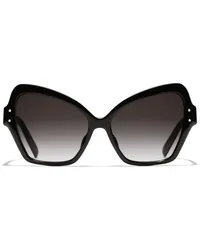 Dolce & Gabbana Geometrische Generical Sonnenbrille Schwarz