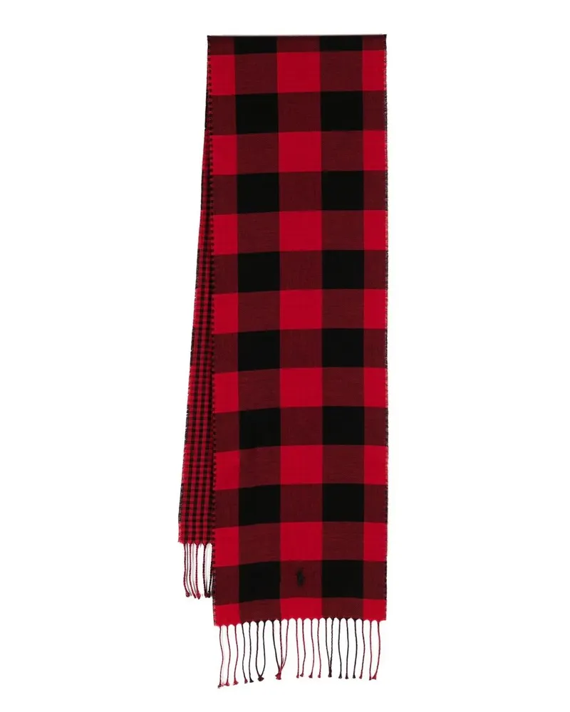 Ralph Lauren Wendbarer Schal - Rot Rot