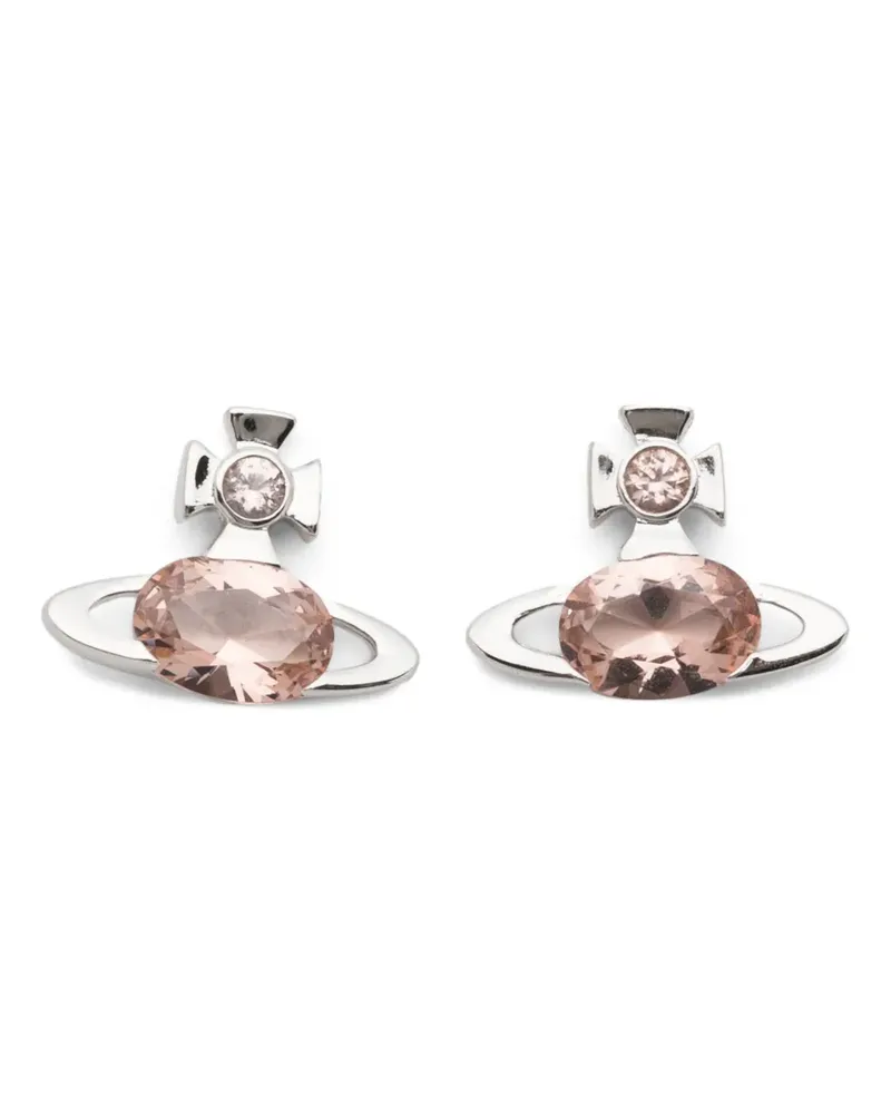 Vivienne Westwood Allie Orb crystal-embellished earrings - Silber Silber