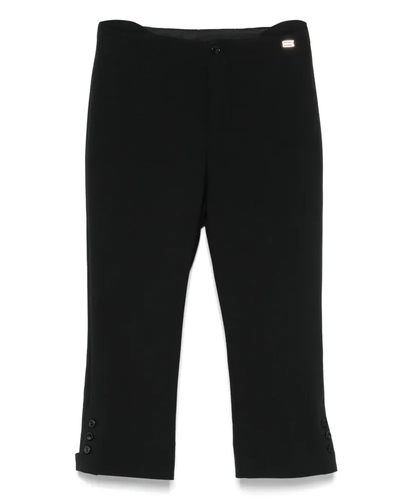 Victoria Beckham Hose mit geradem Bein - Schwarz Schwarz