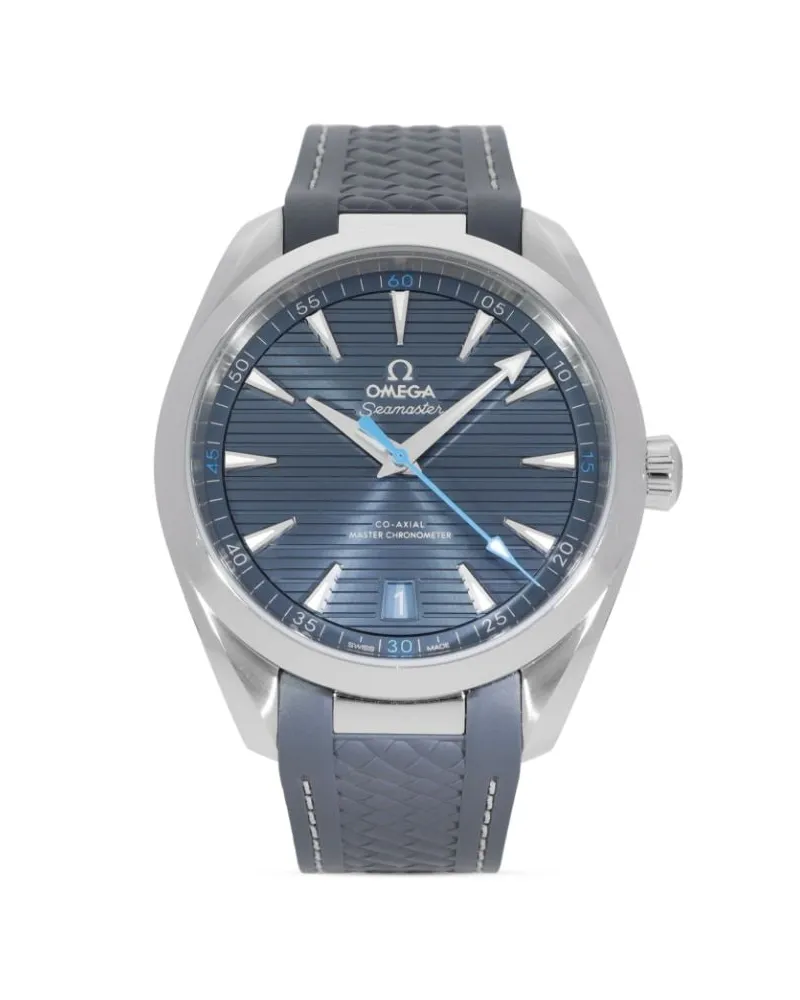 Omega 2024 ungetragener Seamaster Aqua Terra 150 M Co-Axial Master Chronometer 41mm Blau