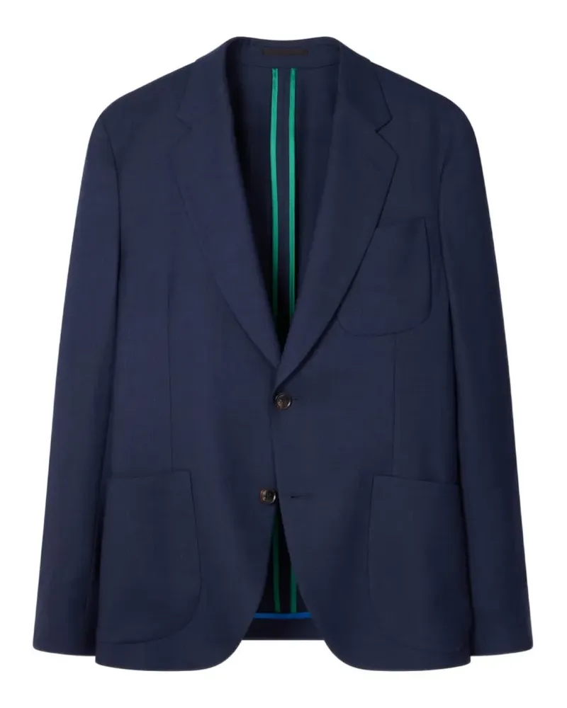 Paul Smith Sakko mit aufgesetzter Tasche - Blau Blau