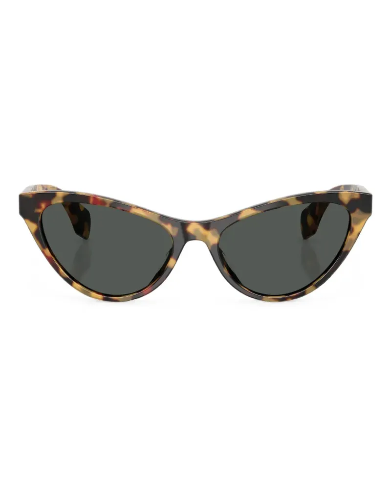 Versace Sonnenbrille mit Cat-Eye-Gestell - Braun Braun