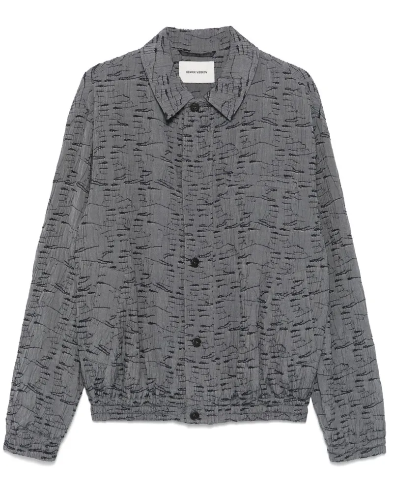 Henrik Vibskov Five Bomberjacke - Grau Grau