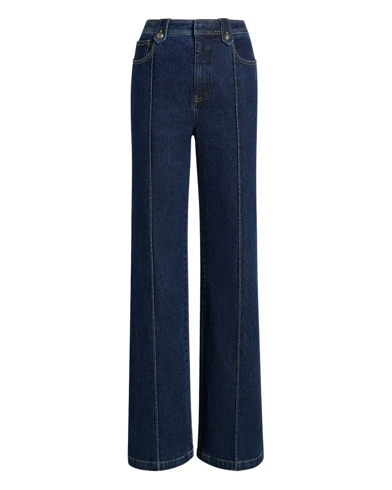 Cinq à Sept Niko seam trousers - Blau Blau