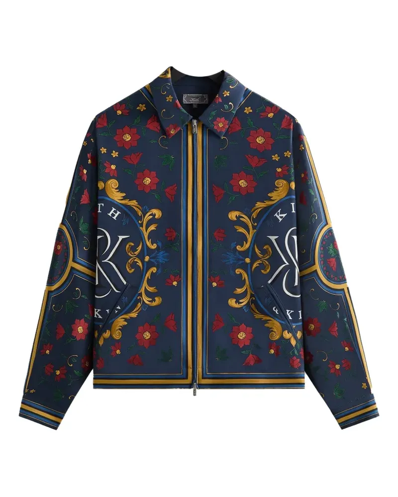 KITH Connor floral jacket - Blau Blau