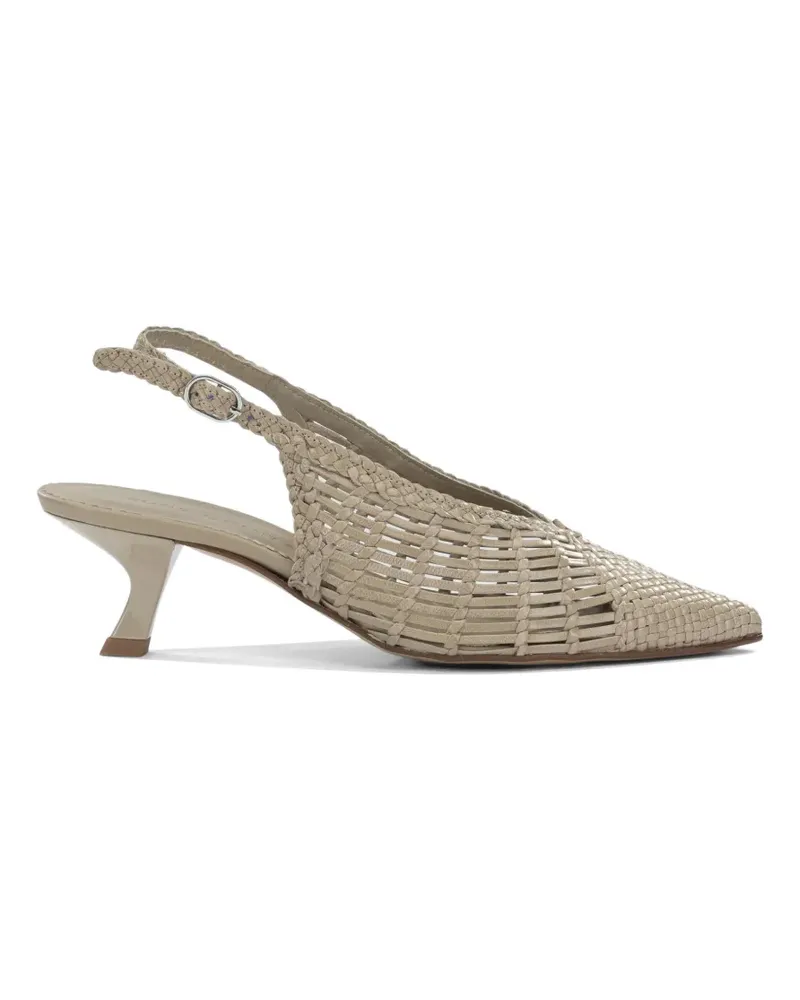 Toni Pons woven slingback pumps - Nude Nude
