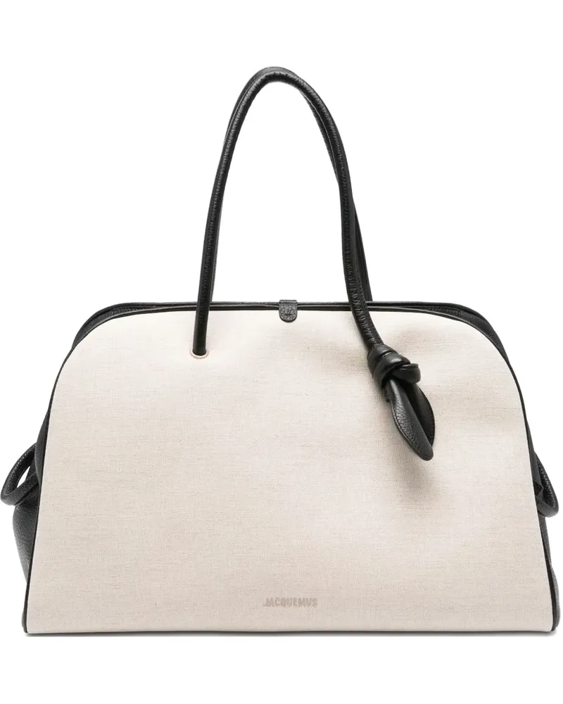 Jacquemus The Large Turismo Reisetasche - Nude Nude