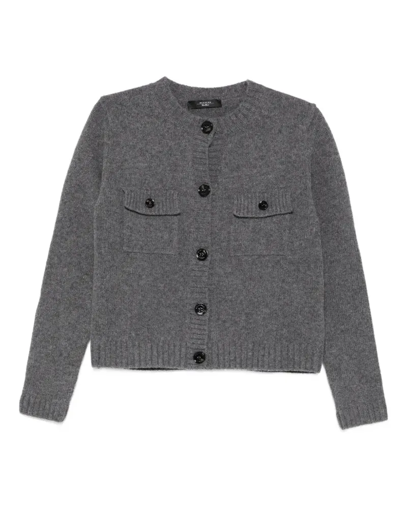 Max Mara Olbia button-front cardigan - Grau Grau