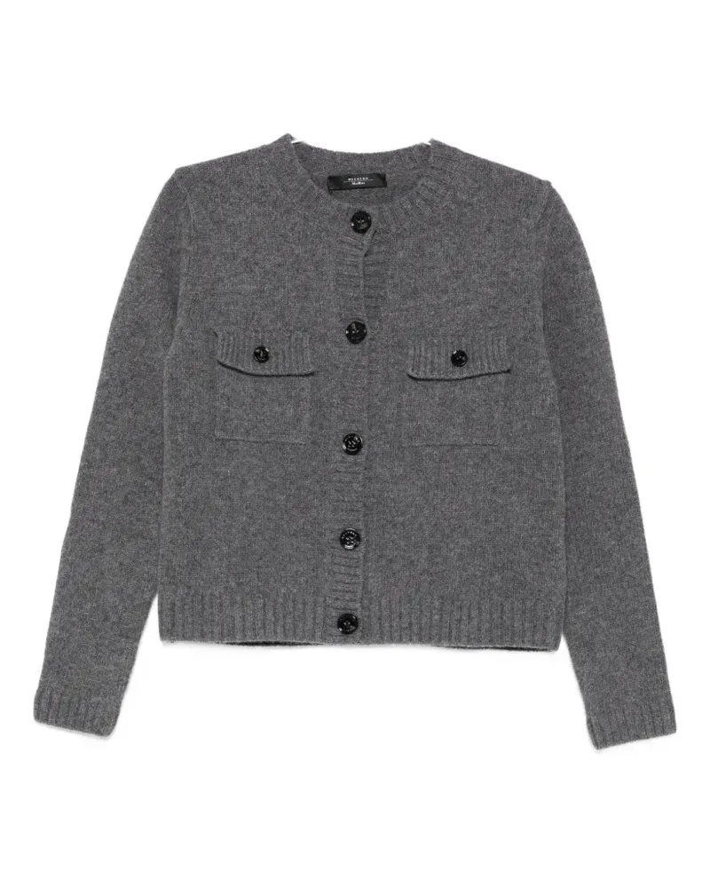Max Mara Olbia button-front cardigan - Grau Grau