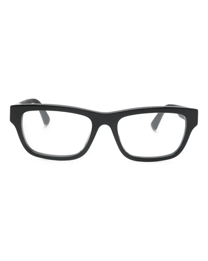 Gucci Brille mit eckigem Gestell - Schwarz Schwarz