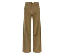 Cordhose im Five-Pocket-Design - Braun