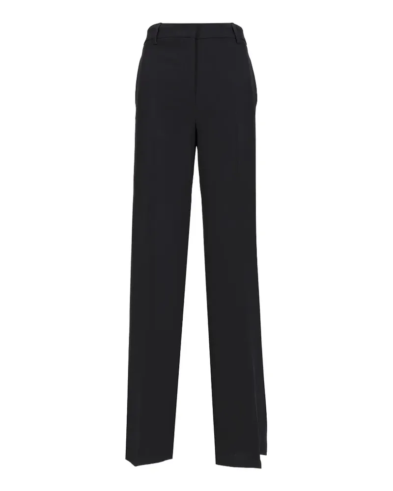 Al Duca D’Aosta 1902 stretch-cady tailored trousers - Schwarz Schwarz