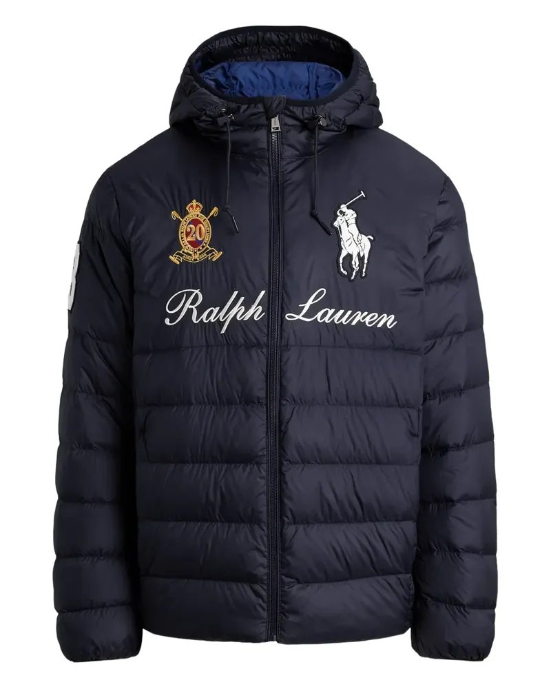 Ralph Lauren Big Pony 20th Anniversary Kapuzenjacke - Blau Blau