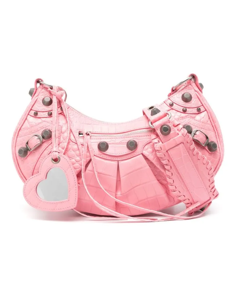 Balenciaga Le Cagole Schultertasche - Rosa Rosa