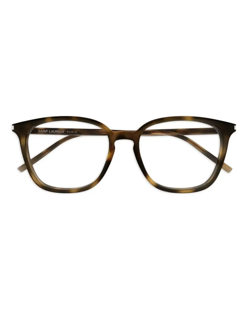 Saint Laurent Brille in Schildpattoptik - Braun Braun