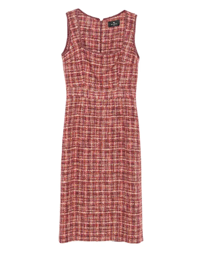 Etro Ärmelloses Midikleid - Rosa Rosa