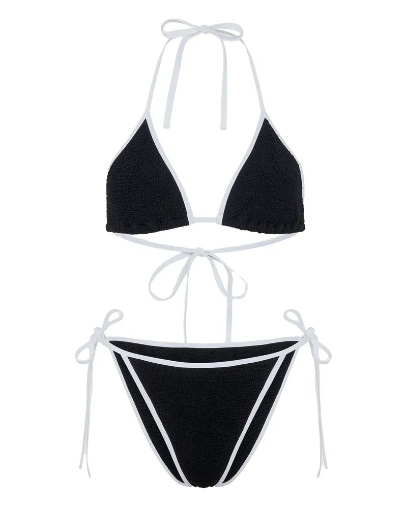 Hunza G Gina Bikini - Schwarz Schwarz