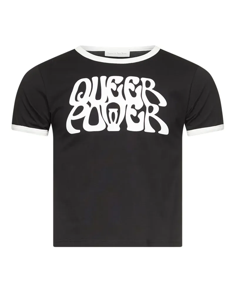 Ludovic de Saint Sernin Queer T-Shirt - Schwarz Schwarz