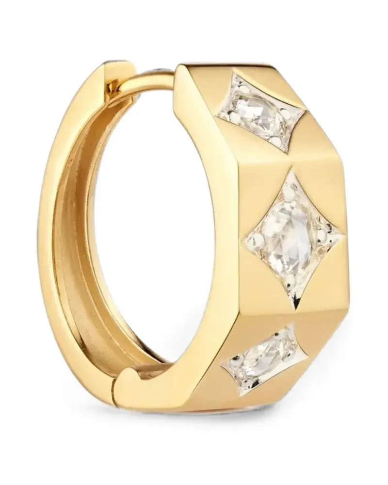 Marie Lichtenberg Ohrring mit Diamanten - Gold Gold