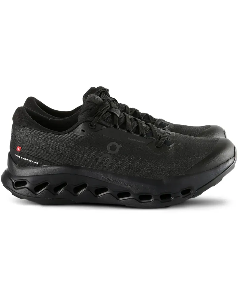 ON Cloudsurfer Trail 2 waterproof sneakers - Schwarz Schwarz