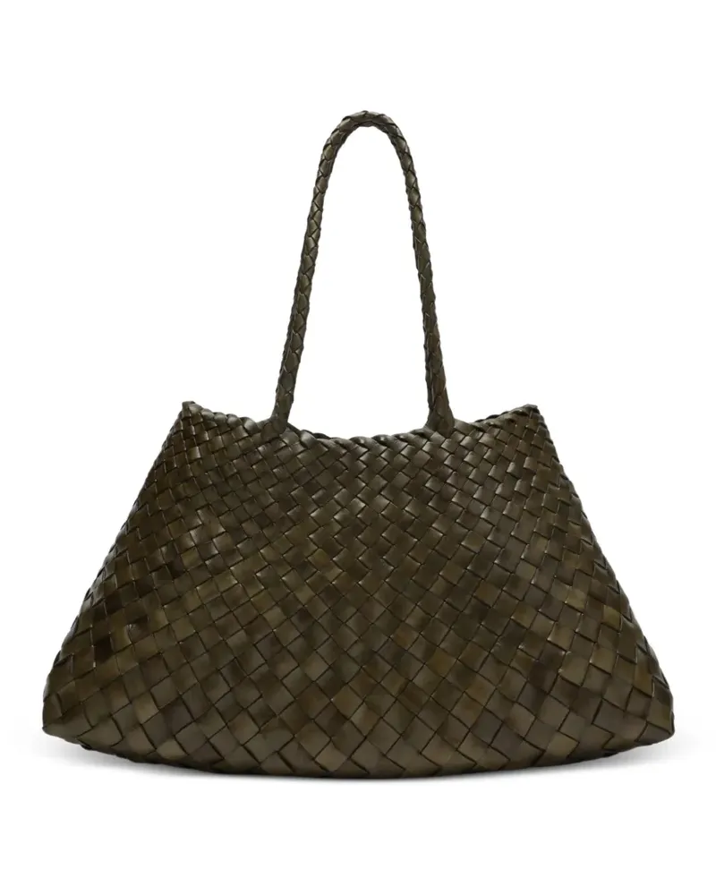 Dragon Diffusion Gewebte Schultertasche - Grün Grün