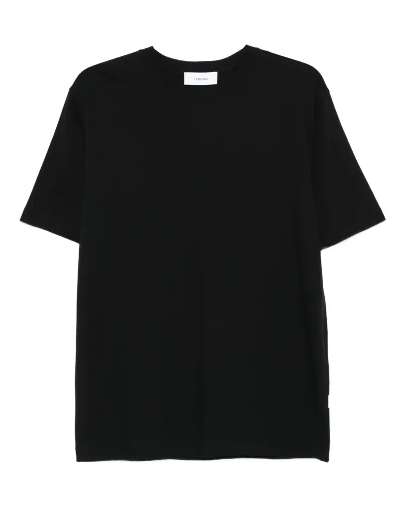 LARDINI T-Shirt mit kurzen Ärmeln - Schwarz Schwarz