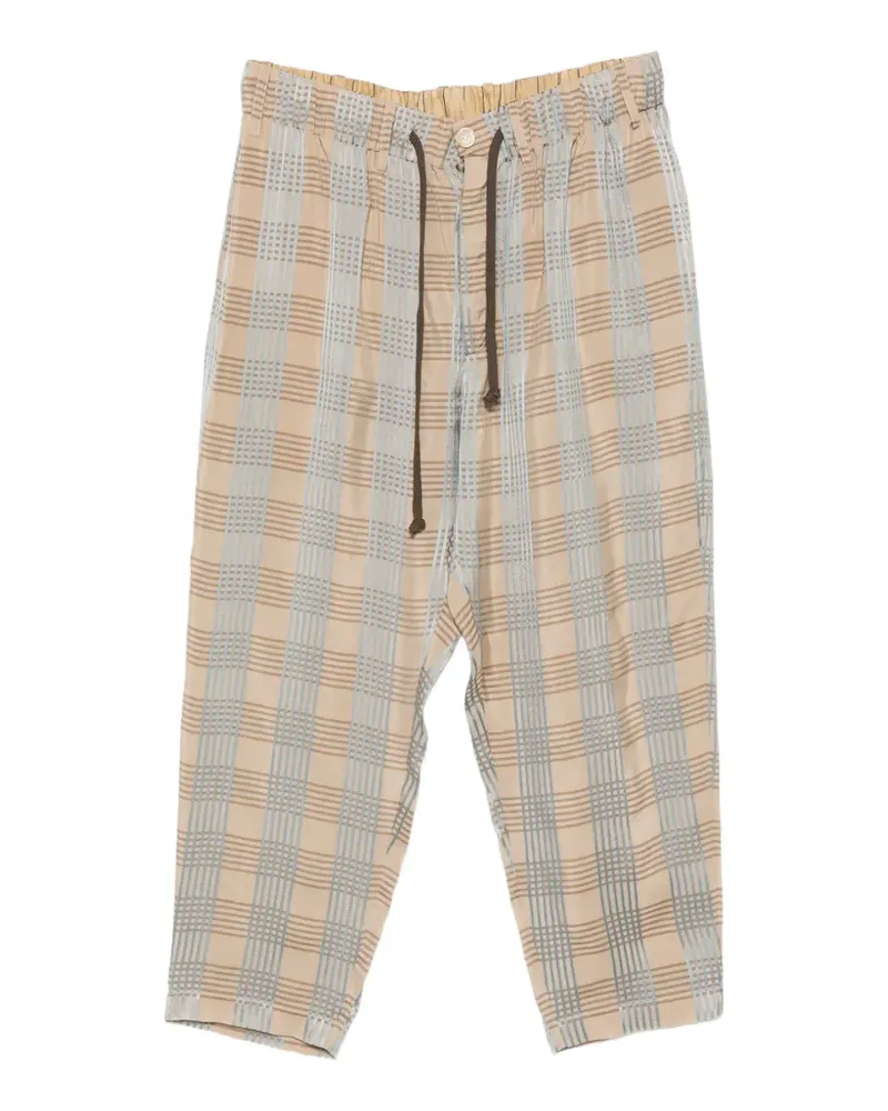 Uma Wang Pigiama drawstring trousers - Nude Nude