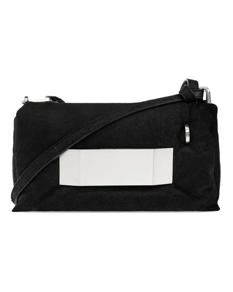 Rick Owens Griffin Schultertasche mit Einsätzen - Schwarz Schwarz