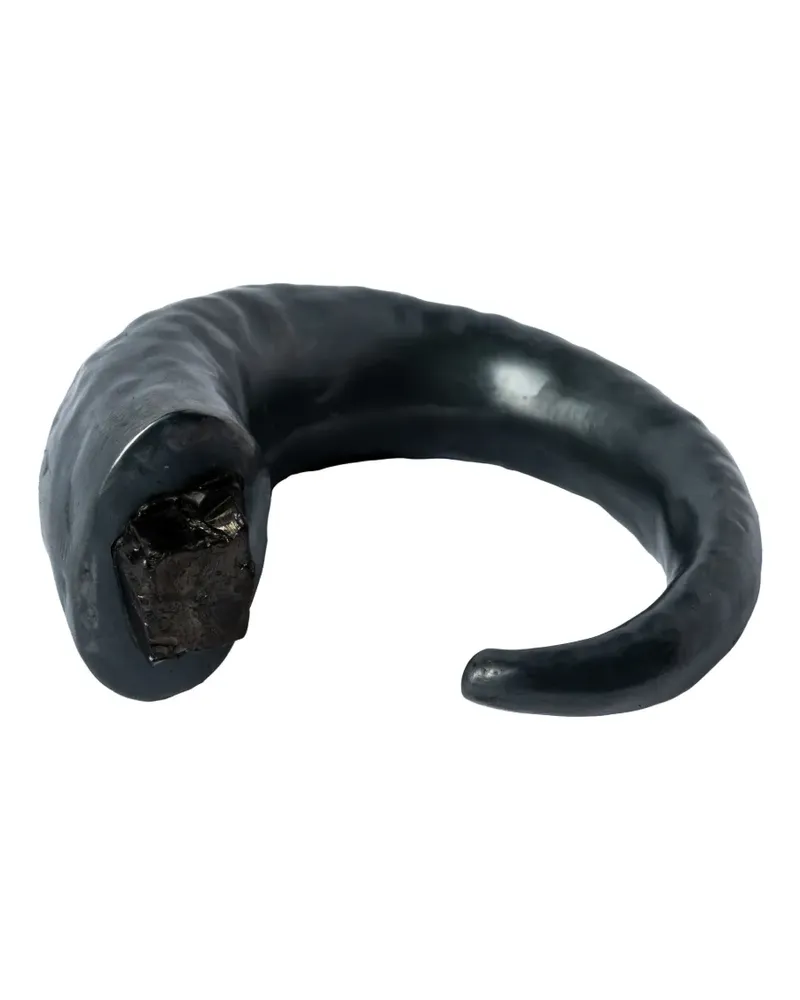 Parts Of Four Giant Horn Armspange - Schwarz Schwarz