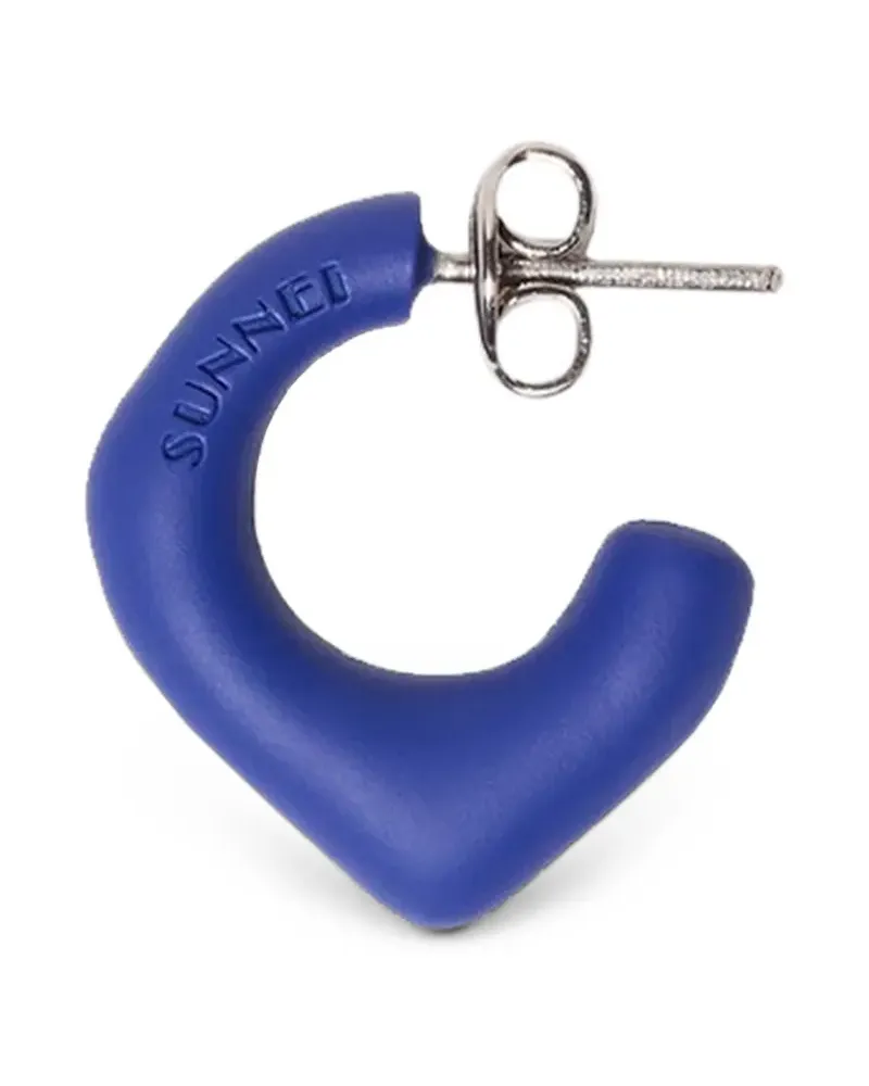 SUNNEI half-hoop earring - Blau Blau