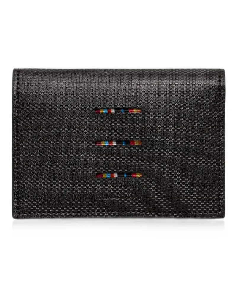Paul Smith Gestreiftes Kartenetui - Braun Braun