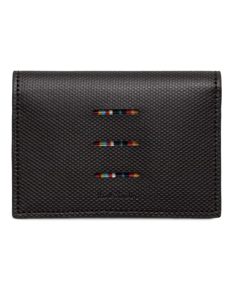 Paul Smith Gestreiftes Kartenetui - Braun Braun