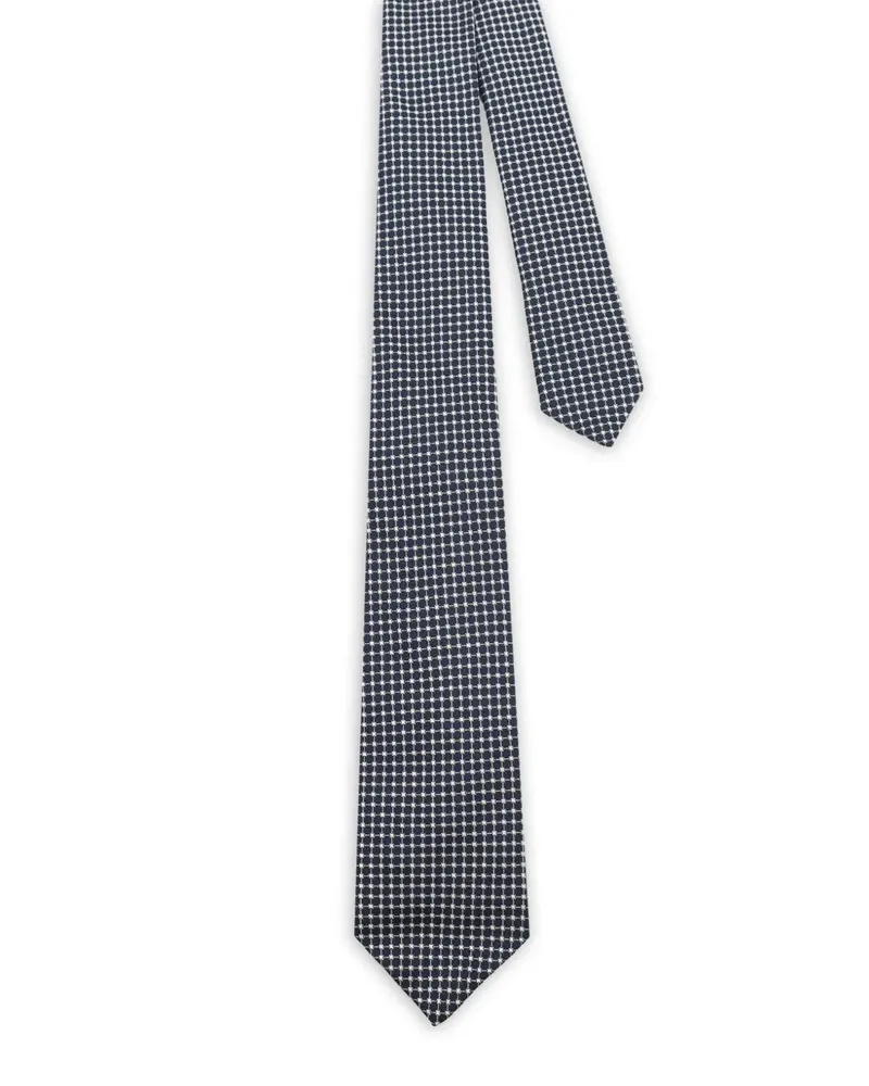 Kiton silk tie - Blau Blau