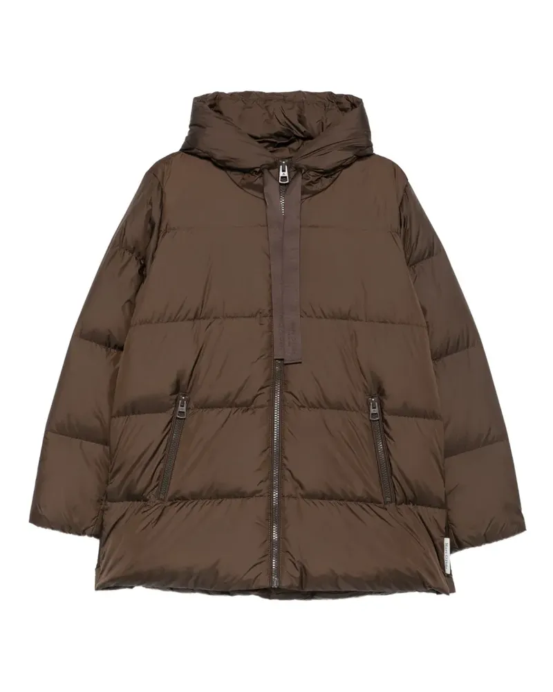 Marc O'Polo Gefütterte Kapuzenjacke - Braun Braun