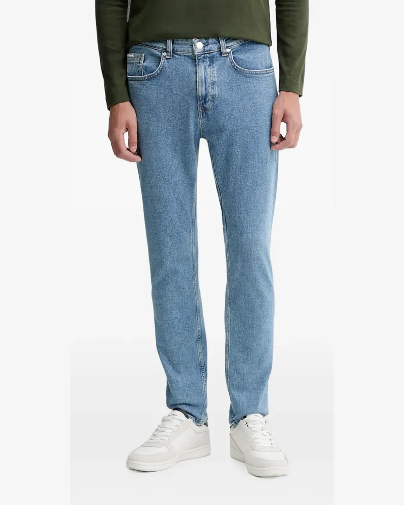 Marc O'Polo Jeans mit aufgesetzter Tasche - Blau Blau
