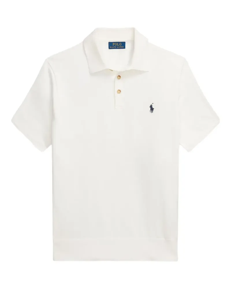 Ralph Lauren Poloshirt mit kurzen Ärmeln - Weiß Weiß